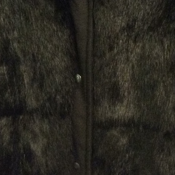 Vintage Black Rabbit Fur Jacket Or Vest - Picture 5 of 9